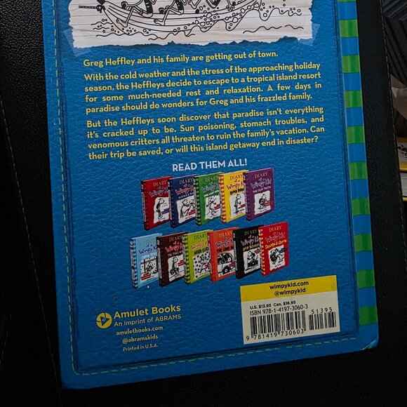 Diary of a Wimpy Kid books by Jeff Kinney - The Getaway and Dog Days - hardcover - Picture 8 of 15